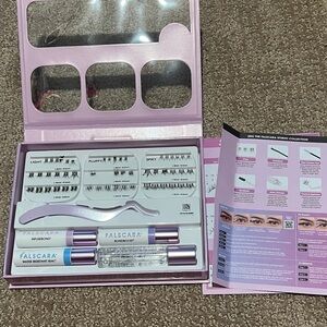 Kiss Falscara Lash THE ARTIST KIT DELICATE COLLECTION & Arden seamless underlash